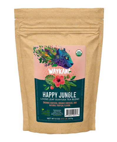 Happy Jungle - Guayusa Loose Leaf Blend
